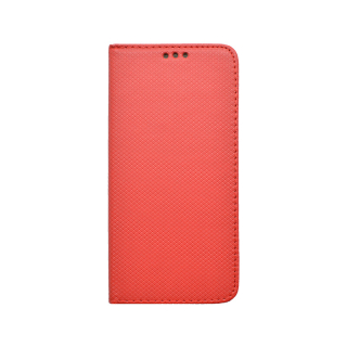 Knižkové púzdro na Samsung A21s vzorované červené