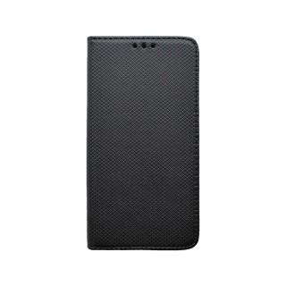 Knižkové púzdro na Samsung A21s vzorované čierne
