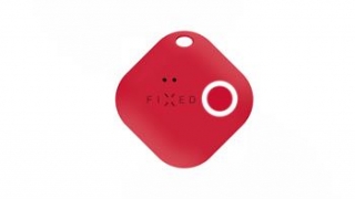 Smart tracker s motion senzorom, FIXED Smile červený