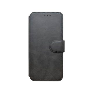 Knižkové púzdro na Samsung A21s magnet čierne