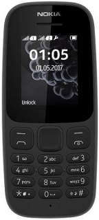 Nokia 105 Dual SIM Black 2017