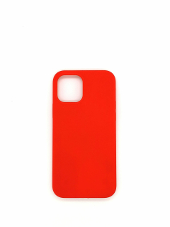 Silikónové púzdro červené na Iphone 12 mini